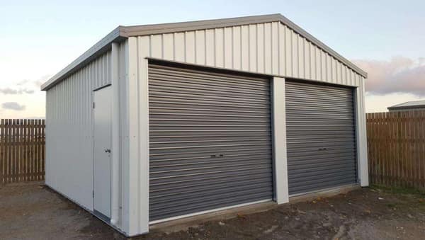 Double Roller Door Shed - Bryland Sheds Townsville